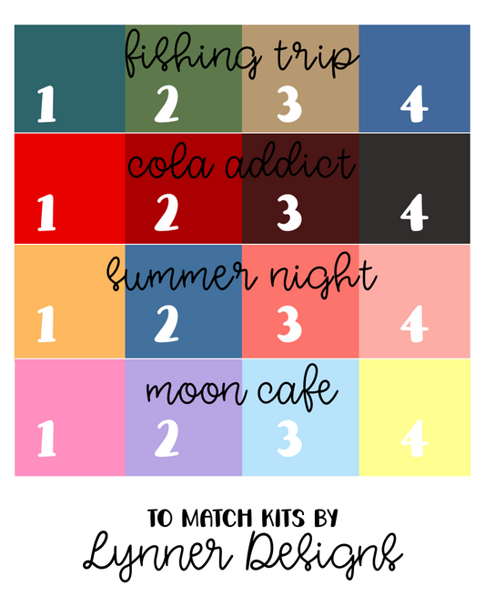 Solid Color Best Sellers - To Match Lynner Designs Kits | Icons