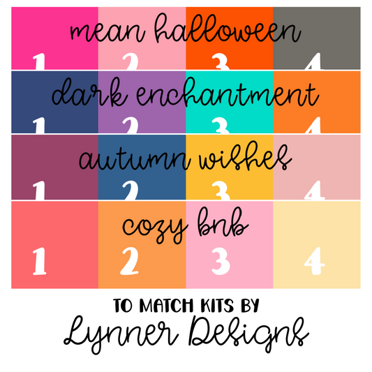 Solid Color Best Sellers - To Match Lynner Designs Kits | Icons