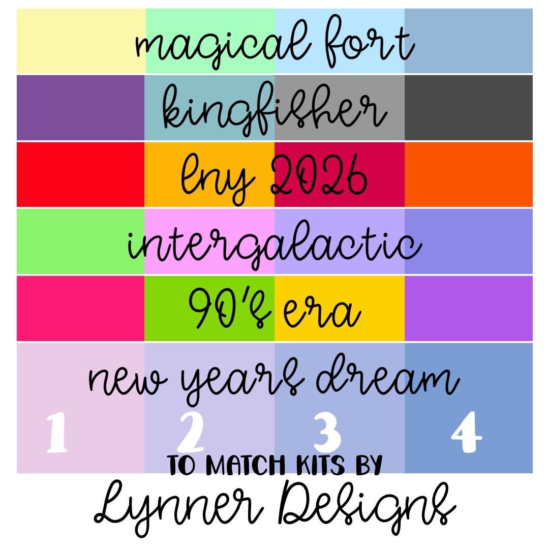 Solid Color Best Sellers - To Match Lynner Designs Kits | Icons