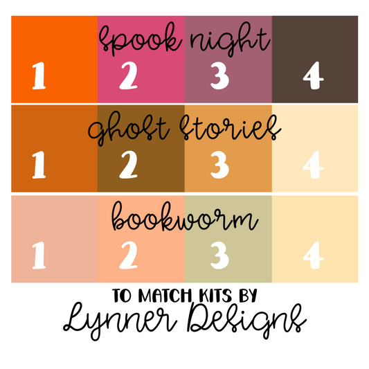 Solid Color Best Sellers - To Match Lynner Designs Kits | Icons
