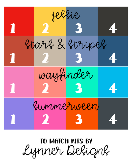 Solid Color Best Sellers - To Match Lynner Designs Kits | Icons