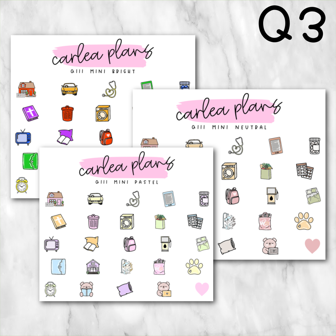 Mini Best Seller Icons | 2025 | Quarter 3