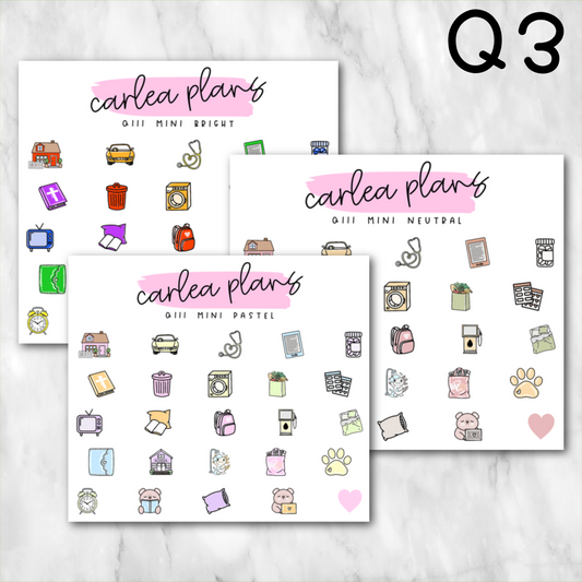 Mini Best Seller Icons | 2025 | Quarter 3