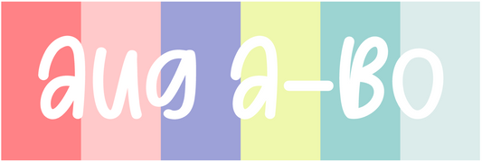 Color of the Month PRINTABLE Icons || A - Bo