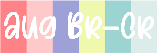 Color of the Month PRINTABLE Icons || Br - Cr
