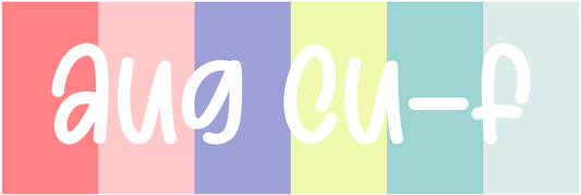 Color of the Month PRINTABLE Icons || Cu - F