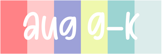 Color of the Month PRINTABLE Icons || G - K