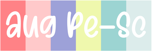 Color of the Month PRINTABLE Icons || Pe - Sc