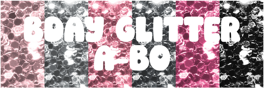 PRINTABLE Birthday Glitter Icons || A - Bo