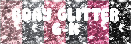 PRINTABLE Birthday Glitter Icons || G - K