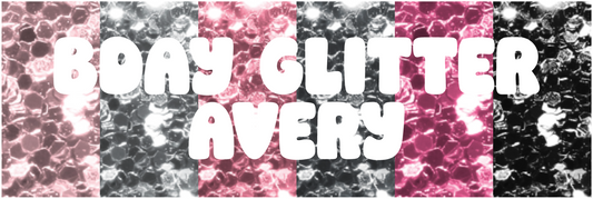 PRINTABLE Birthday Glitter Icons || Avery Character Icons