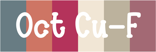 Color of the Month PRINTABLE Icons || Cu - F