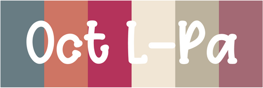 Color of the Month PRINTABLE Icons || L - Pa