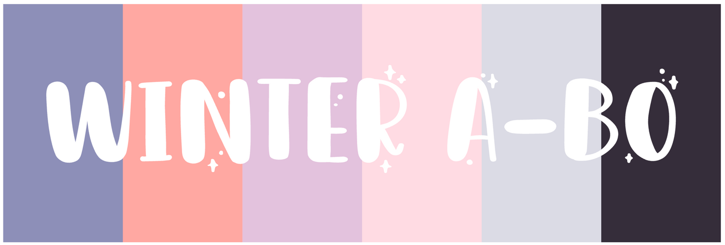 PRINTABLE Winter 2025 Colorway Icons || A-Bo