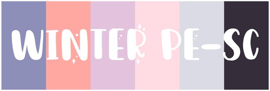 PRINTABLE Winter 2025 Colorway Icons || Pe-Sc