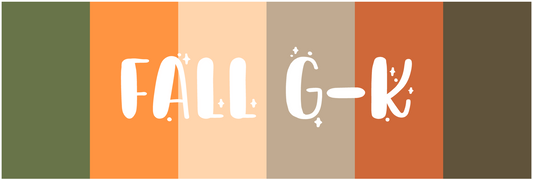 Fall 2025 Colorway Icons || G-K