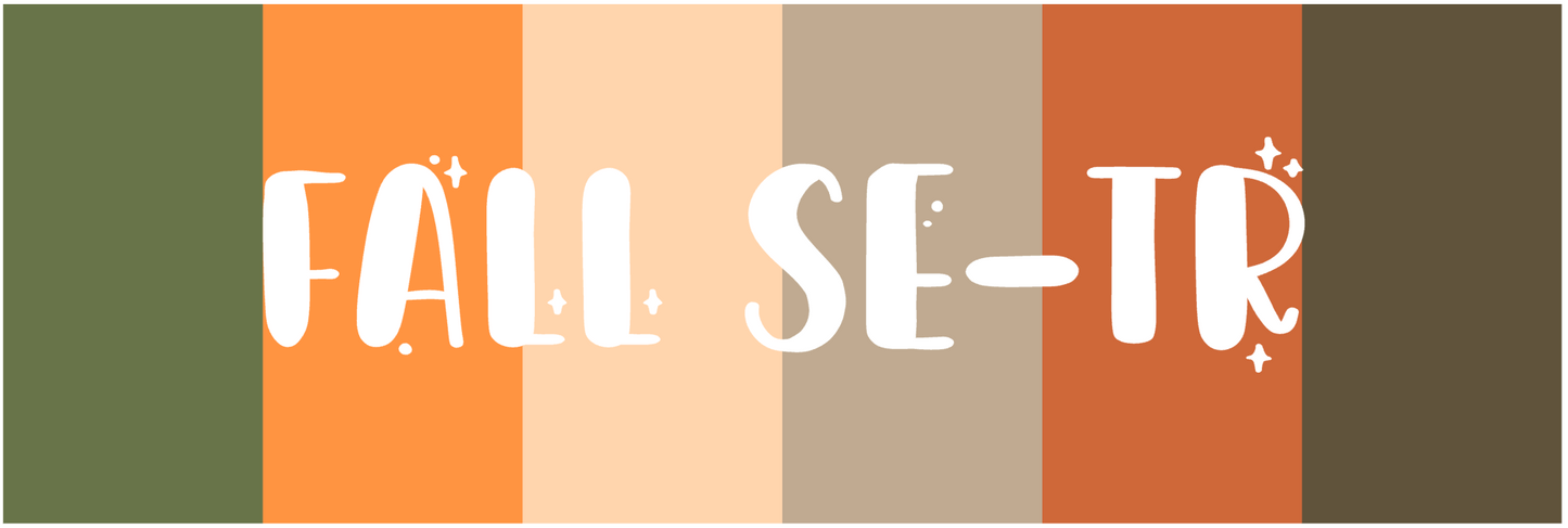 PRINTABLE Fall 2025 Colorway Icons || Se-Tr