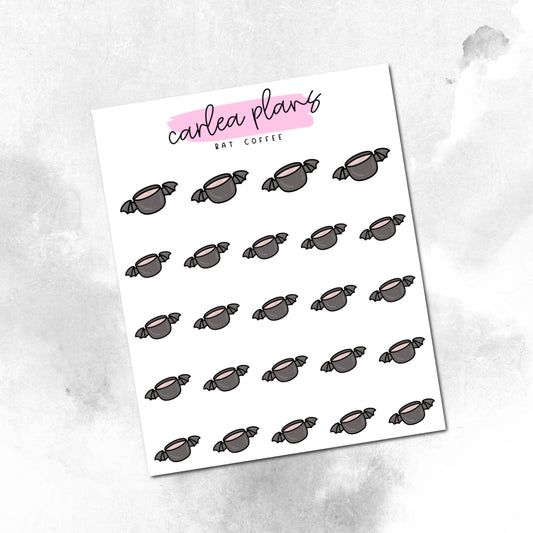 Bat Coffee Icons