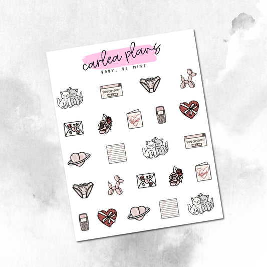 Baby, Be Mine Icons