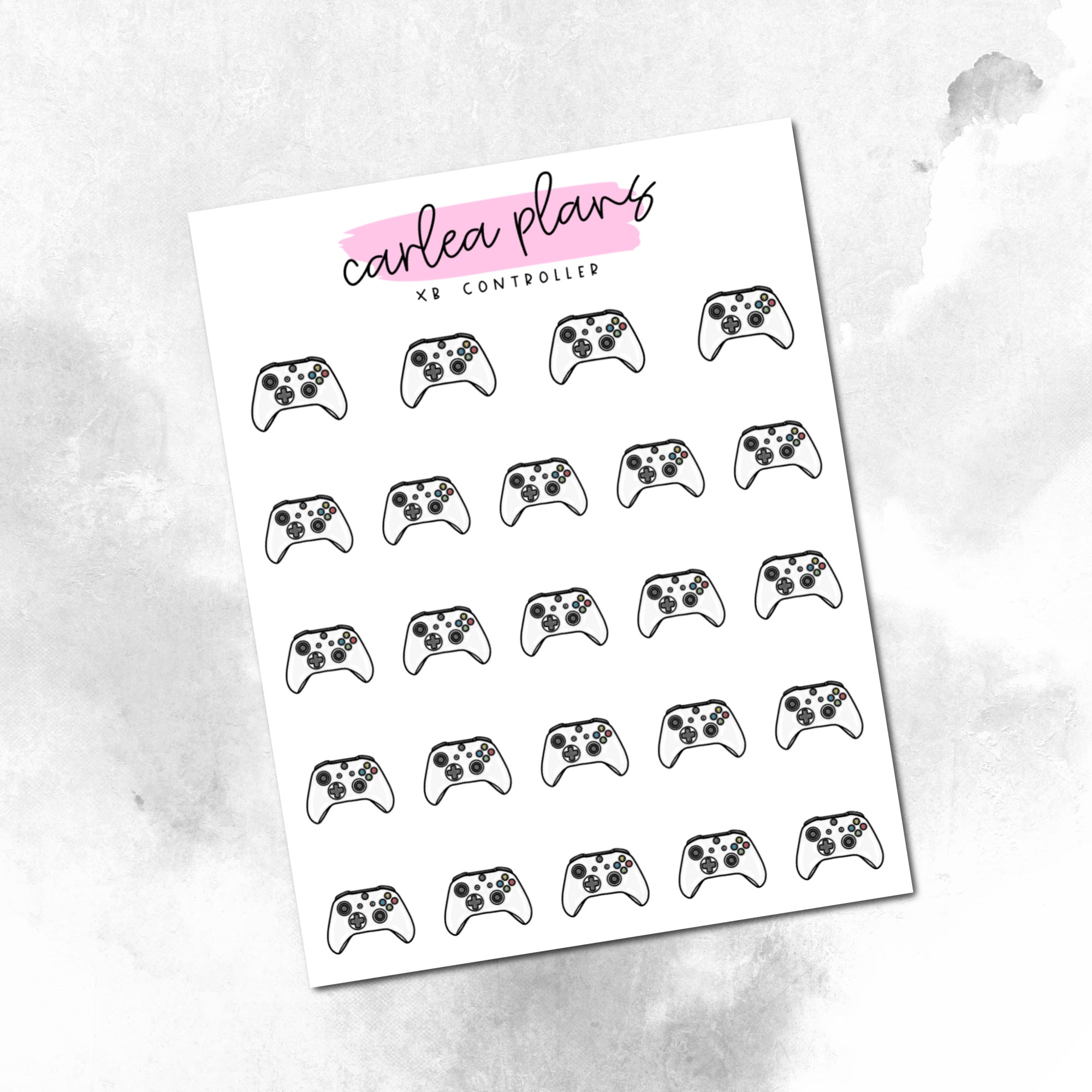 XB Controller Icon – CarleaPlans