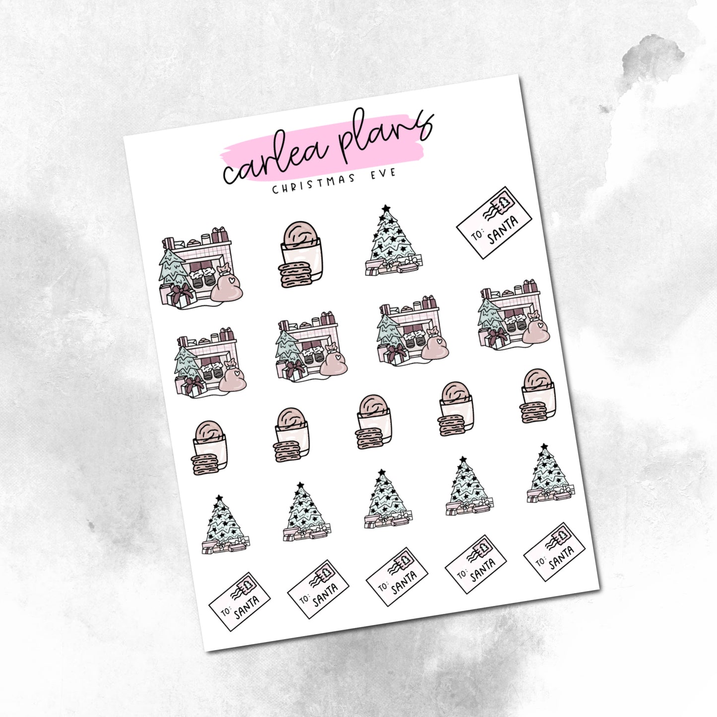 Christmas Eve Icons