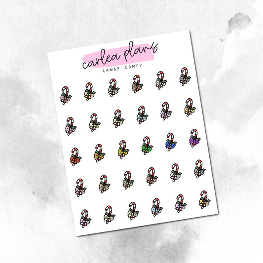 Candy Cane Icon