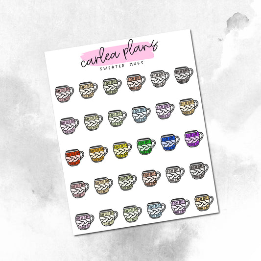 Sweater Mug Icons