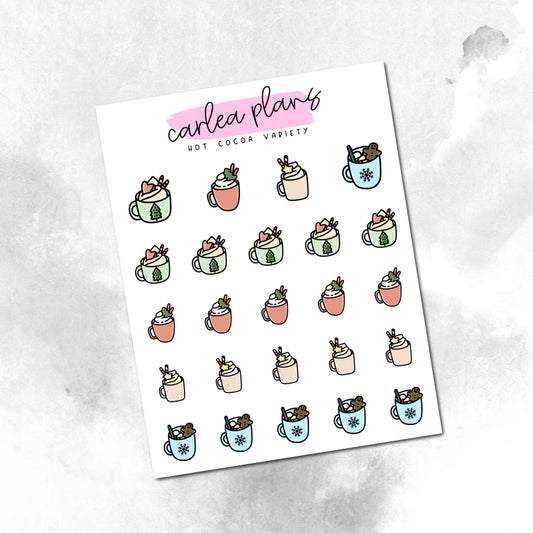Hot Cocoa Variety Icons