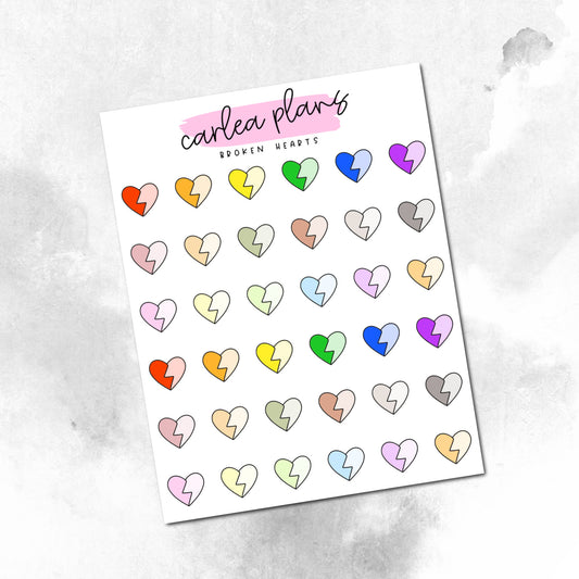Broken Heart Icons