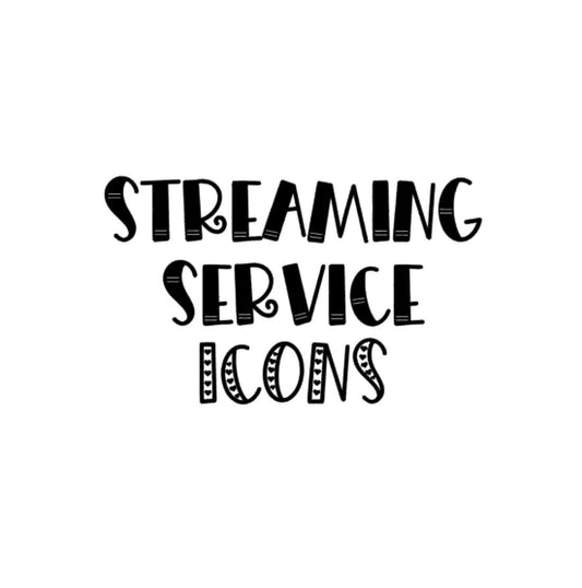 Streaming Icons