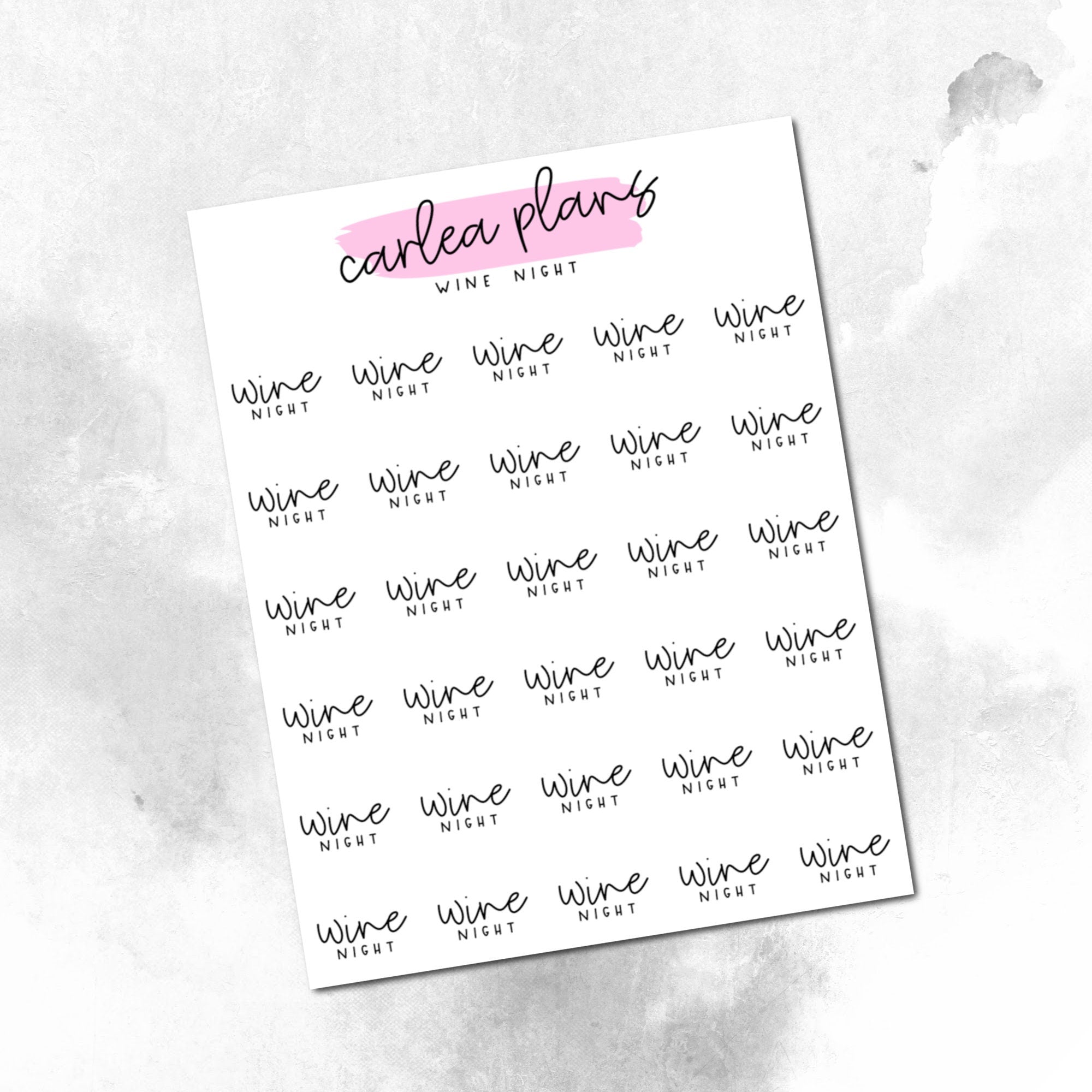 Wine Script Wine Night Scripts – CarleaPlans