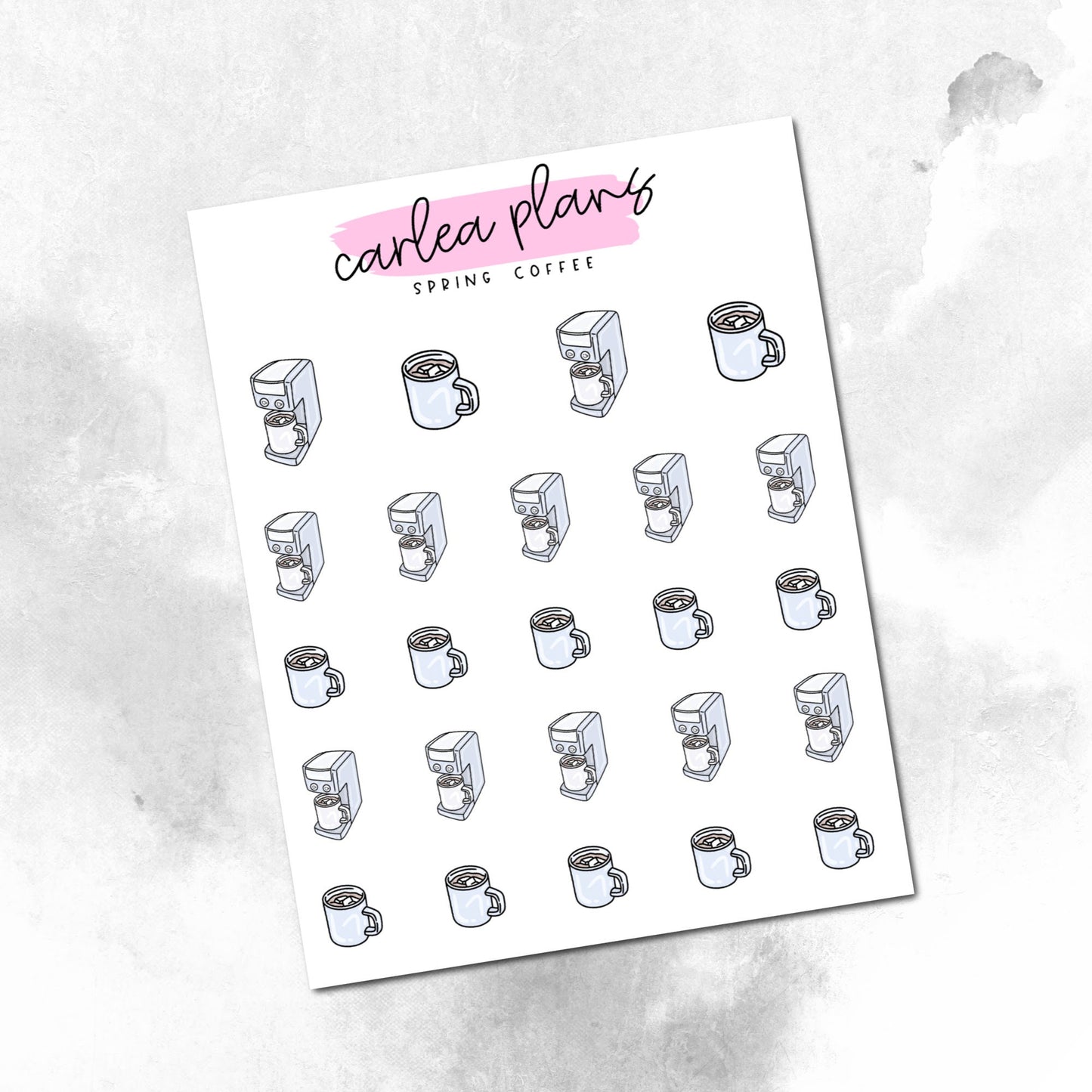 Spring Coffee Icons
