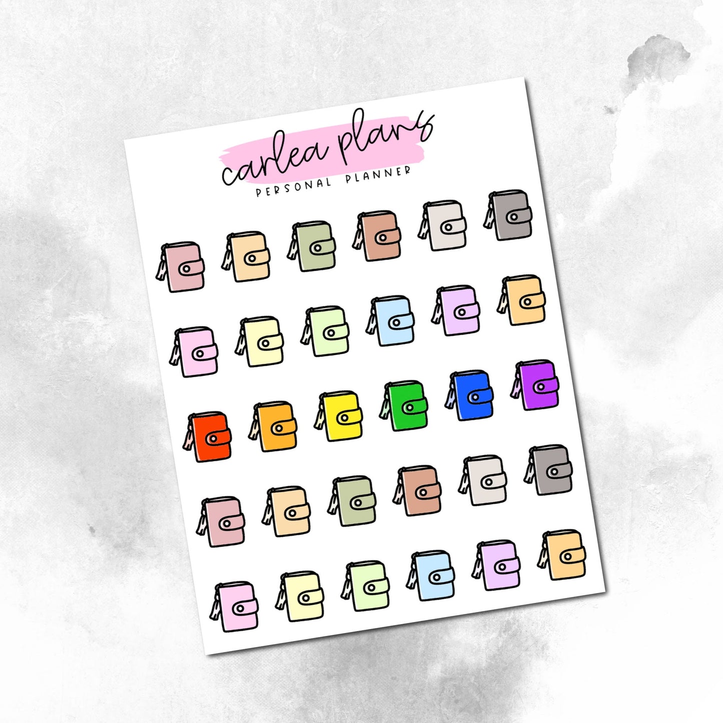 Personal Planner Icons