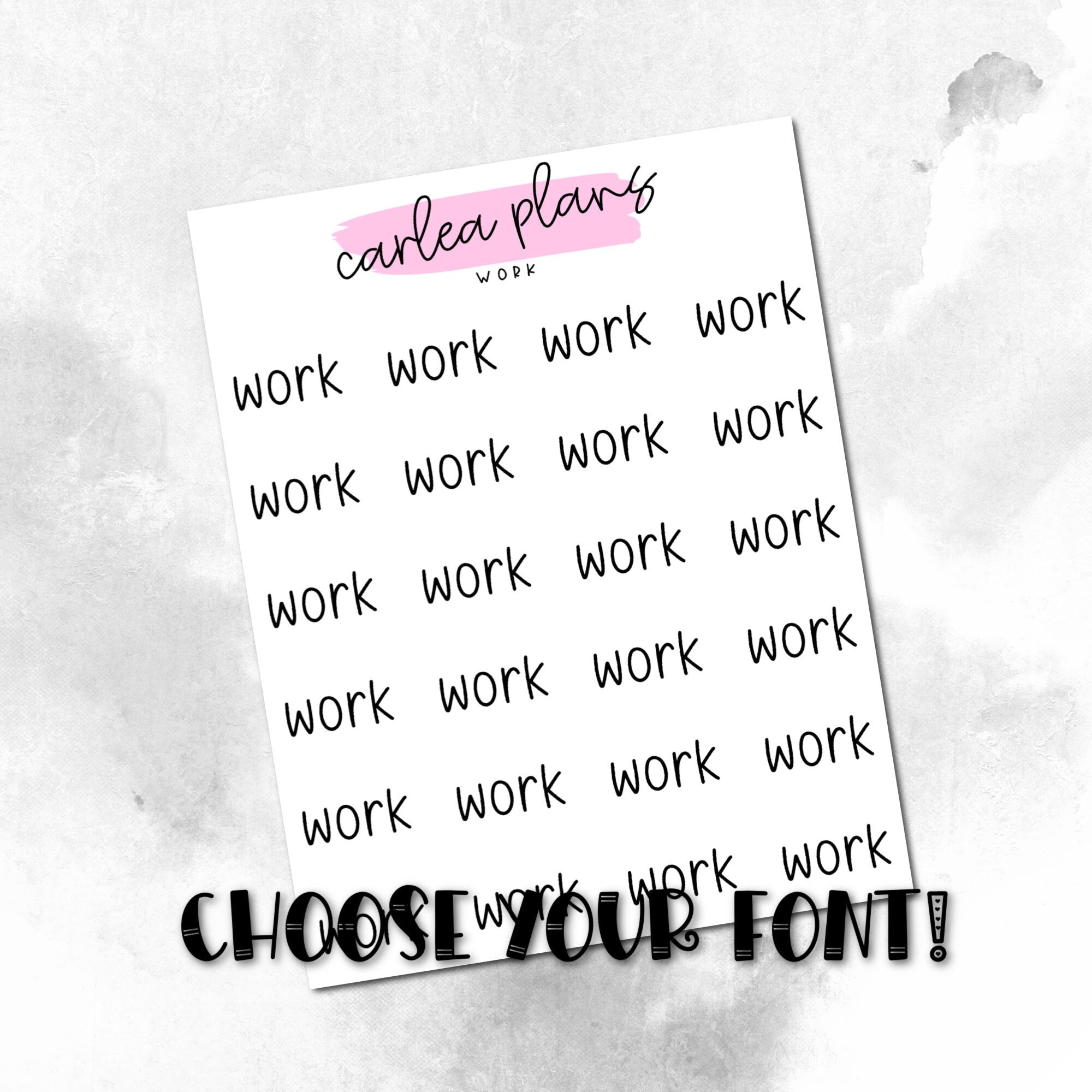 Long Work Script Work Scripts β CarleaPlans