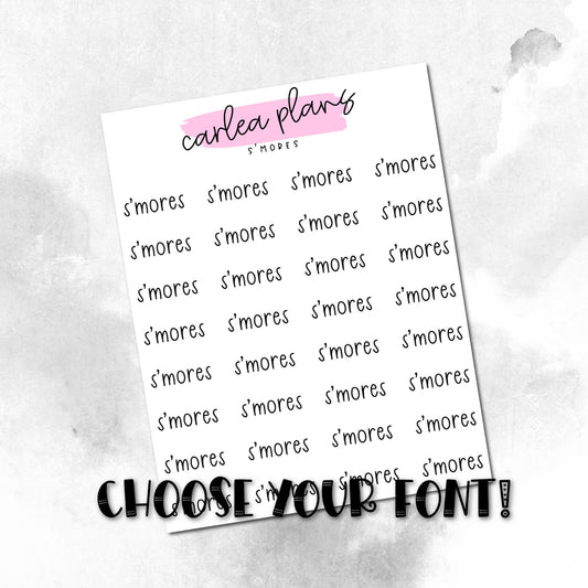 S'mores Scripts